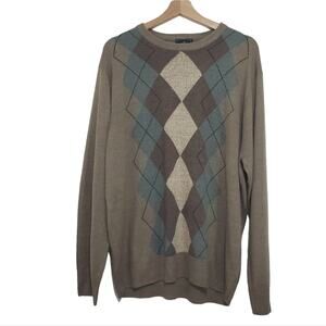 Dockers | Super Soft and Comfy Dad or Grandpa Classic Argyle Sweater